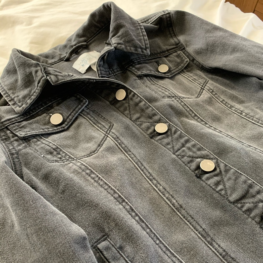 2/$20 Black Jean Jacket